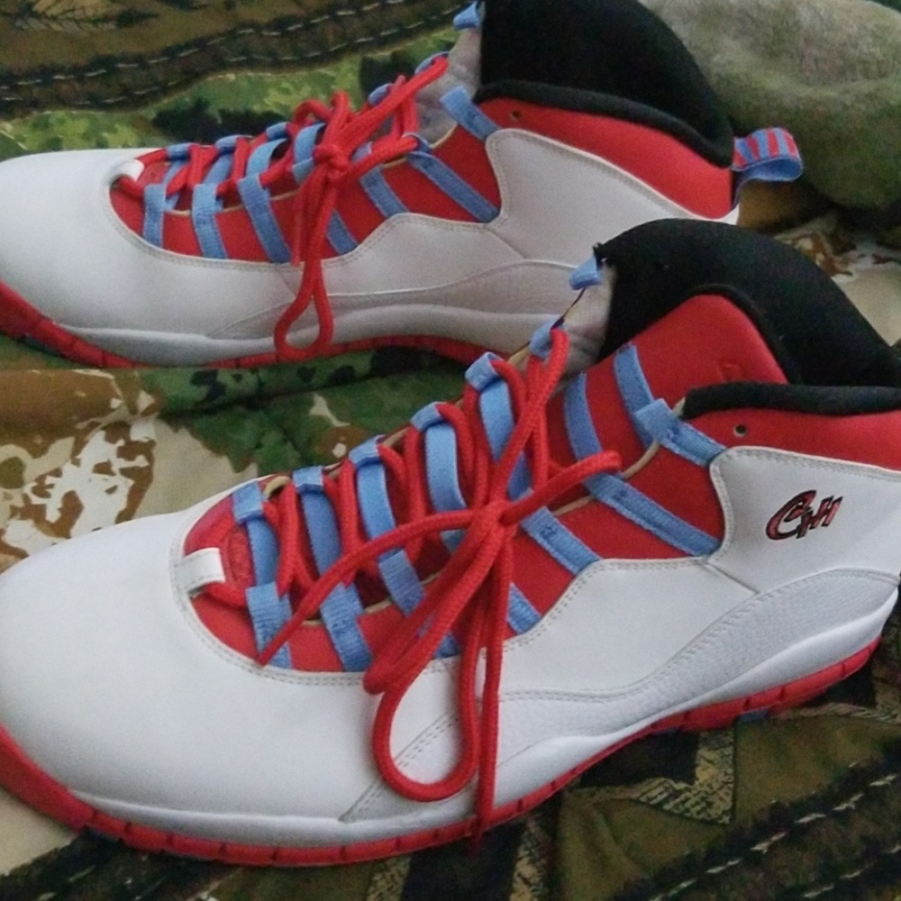 Jordan 10 crimisons size 14